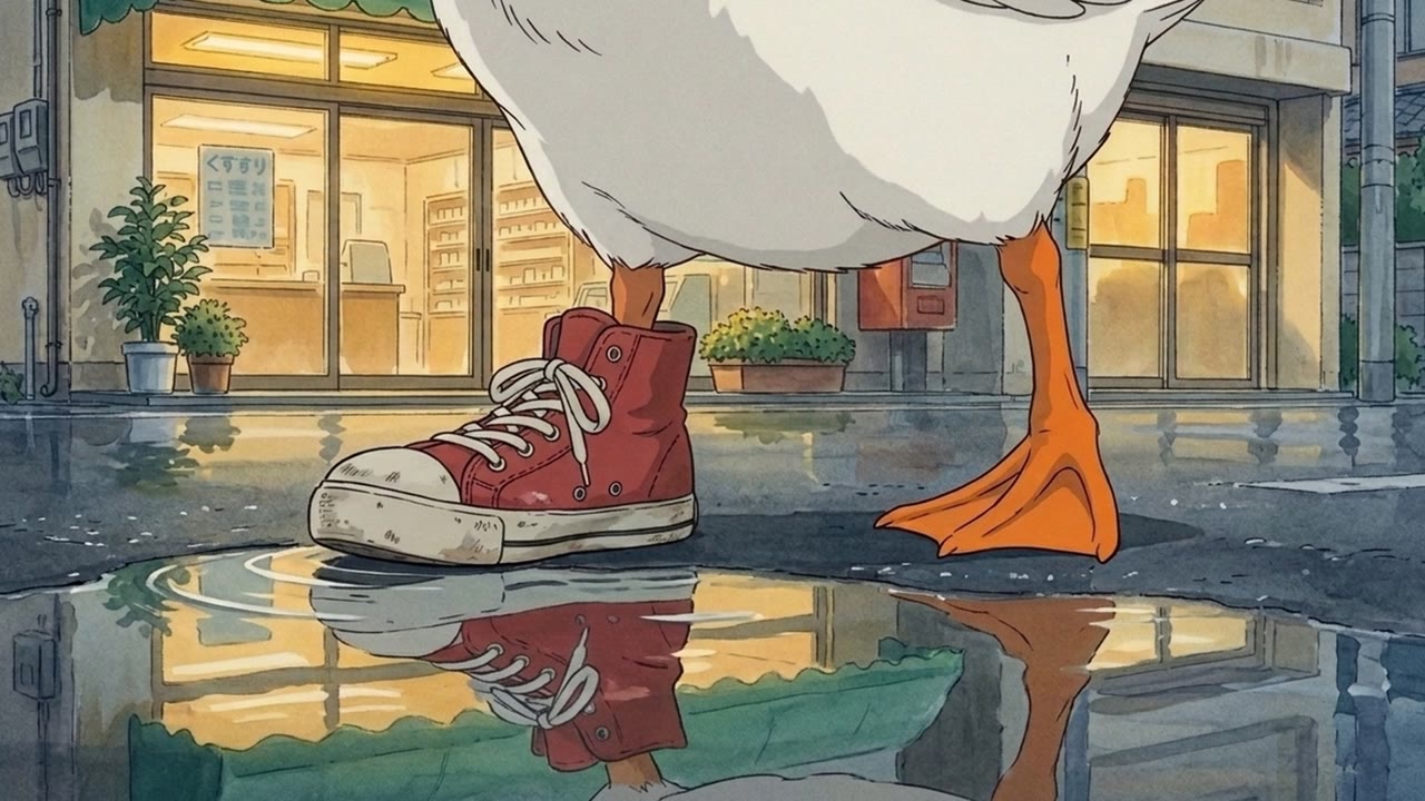 Goose at the Pharmacy — khung hình